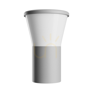 Venkovní nástěnné svítidlo Stella Round Wall GU10 6W CCT 230V 270 St IP44 Ik08155 X160 X230mm Grey Round Facade. small 1