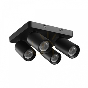 MADARA Altro Square reflektor 4x GU10 230V IP20 220 X220 X134mm Black small 0