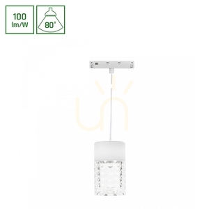Systém Shift Basic Závěsné svítidlo Hangit Crystal 55 X110 mm (1100 drátů) 7 W 4000 K bílá. 0 Systém Shift Basic Závěsné svítidlo Hangit Crystal 55 X110 mm (1100 drátů) 7 W 4000 K bílá. small 0