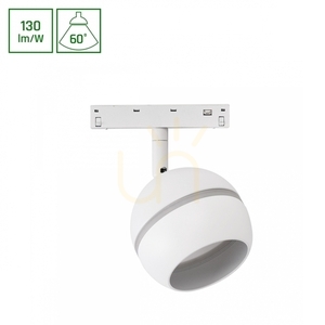 System Shift Basic Globe Ring Light Fixture 90mm 10W 4000 K White. 1 System Shift Basic Globe Ring Light Fixture 90mm 10W 4000 K White. small 1