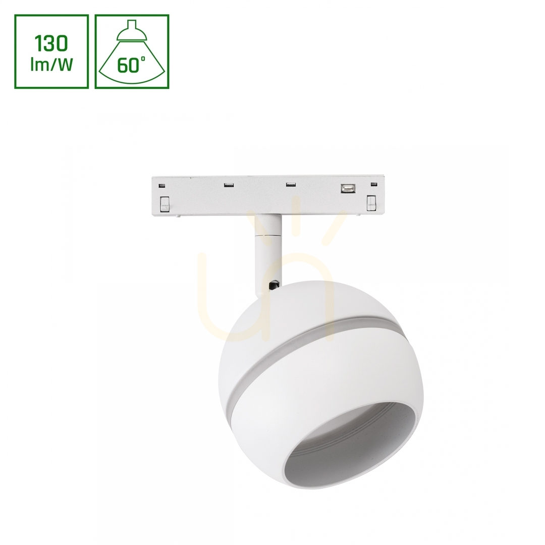 Kontrola System Shift Basic Globe Ring Light Fixture 90mm 10W 4000 K White. System Shift Basic Globe Ring Light Fixture 90mm 10W 4000 K White.