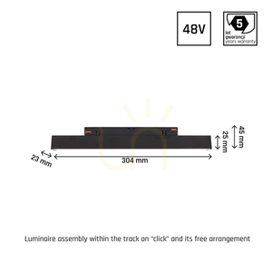 Systém Shift Smart Line S Lineární svítidlo 304x23x42mm 8W 100st Black CCT/Dim Záruka 5 let. 3 Systém Shift Smart Line S Lineární svítidlo 304x23x42mm 8W 100st Black CCT/Dim Záruka 5 let. small 3