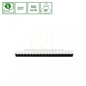 Lineární svítidlo GRID M pro lištový systém SHIFT SMART 17W CCT/DIM bílé 0 Lineární svítidlo GRID M pro lištový systém SHIFT SMART 17W CCT/DIM bílé small 0