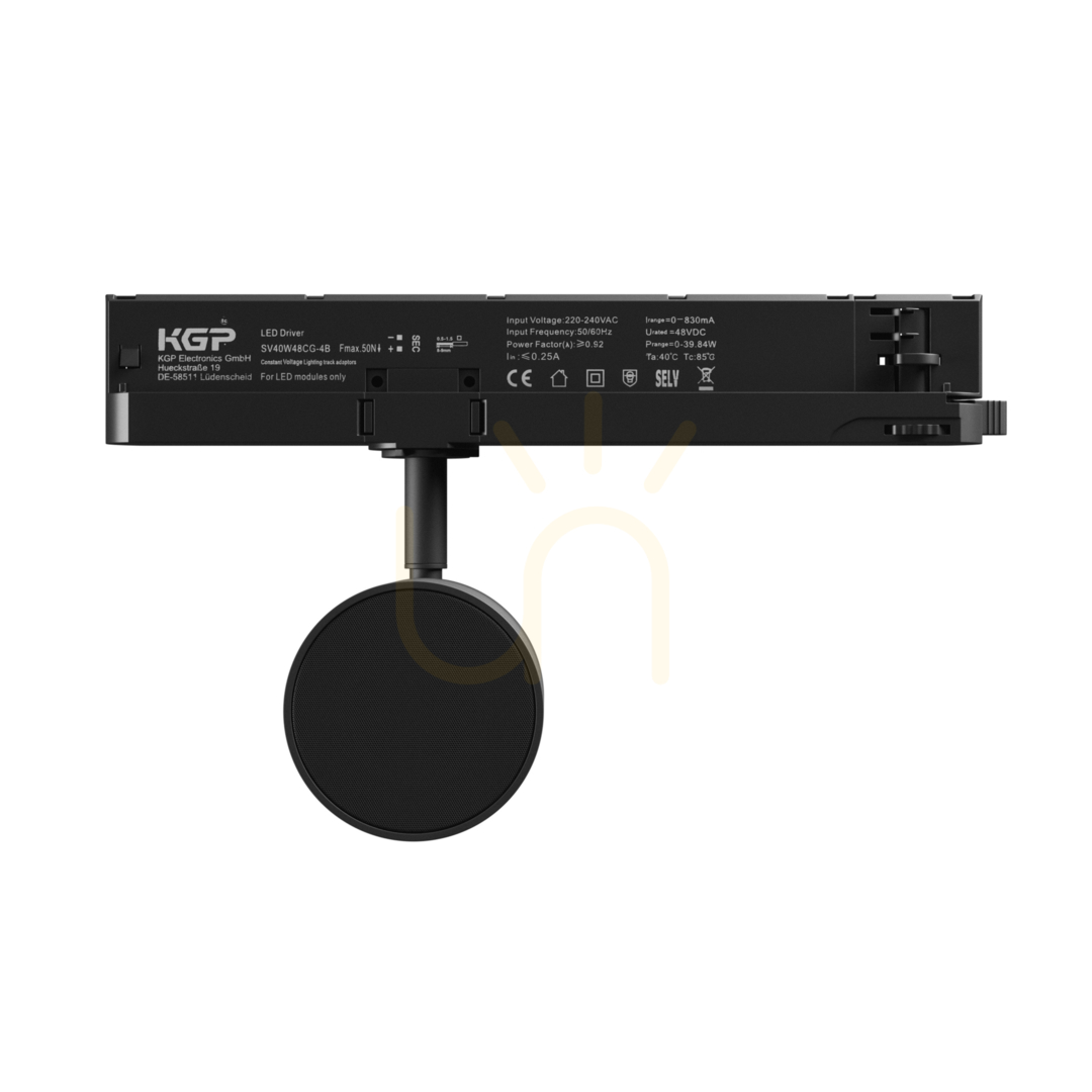 Pohled Reproduktor pro Busbar Reproduktor 3 F Bluetooth 10W Black 230 V Reproduktor pro Busbar Reproduktor 3 F Bluetooth 10W Black 230 V