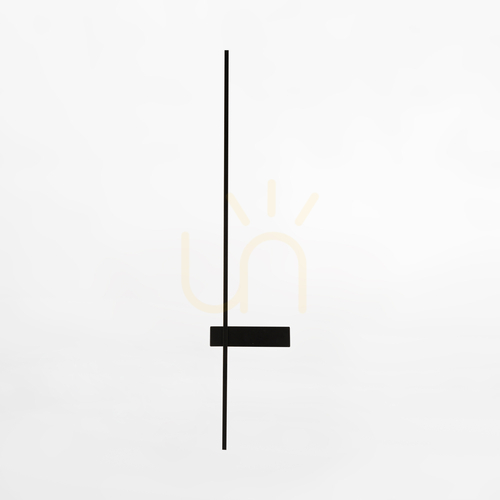 Kontrola Nástěnné svítidlo ARCO W4100-90BK-II Black 1xLED