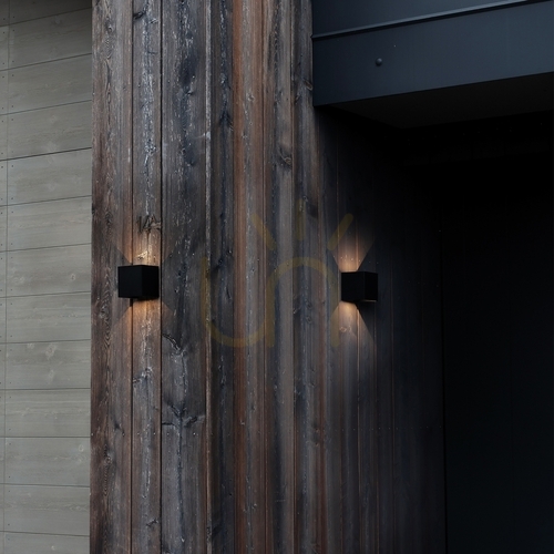 Kontrola Venkovní nástěnné svítidlo Ideal Lux ATOM 366821 antracit 10 cm 2x6W 3000K IP54