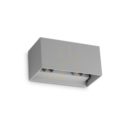 Kontrola Venkovní nástěnné svítidlo Ideal Lux ATOM 366883 antracitové 20 cm IP54 3000K