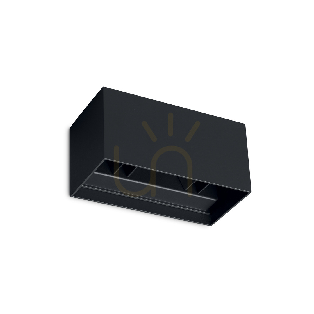 Kontrola Venkovní nástěnné svítidlo Ideallux ATOM 366906 antracit IP54 4000K 20 cm Venkovní nástěnné svítidlo Ideallux ATOM 366906 antracit IP54 4000K 20 cm