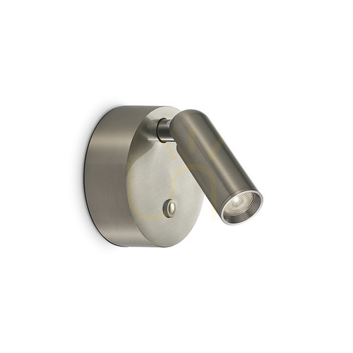 Kontrola Nástěnné svítidlo Ideal Lux BEAN 364810 stříbrné LED 3W 8 cm