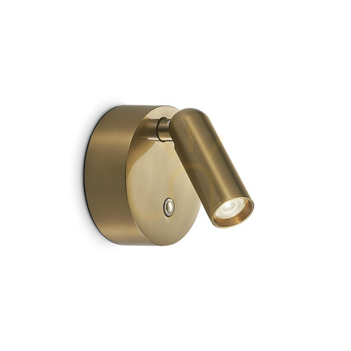 Kontrola Nástěnné svítidlo Ideallux BEAN 350264 mosazné LED 3W 8 cm
