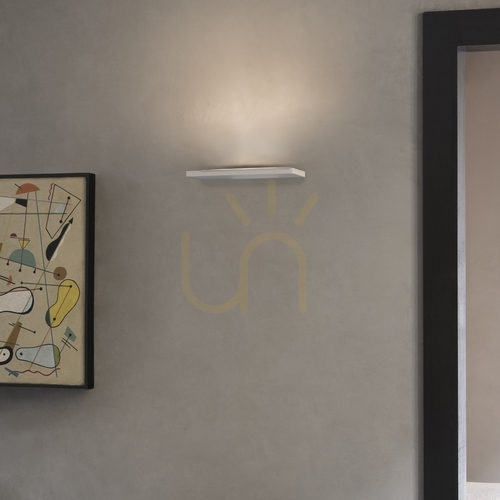 Kontrola Nástěnné svítidlo Ideallux BLOCK 350752 bílé LED 30W 30,5 cm