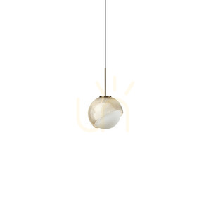 Závěsné svítidlo Ideallux Bloom mosaz/sklo G9 11,5 cm 366623 small 0