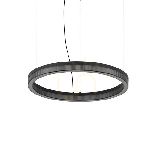 Kontrola Závěsné svítidlo Ideallux CROWN 365008 černé LED 31W 60 cm