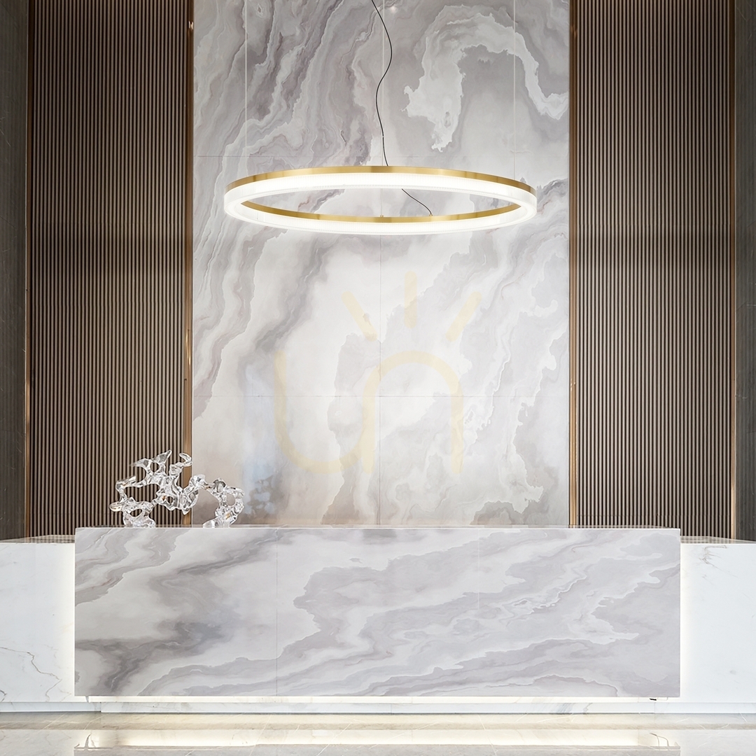 Pohled Závěsné světlo Ideallux CROWN černé LED 43W 80 cm 365015 Závěsné světlo Ideallux CROWN černé LED 43W 80 cm 365015