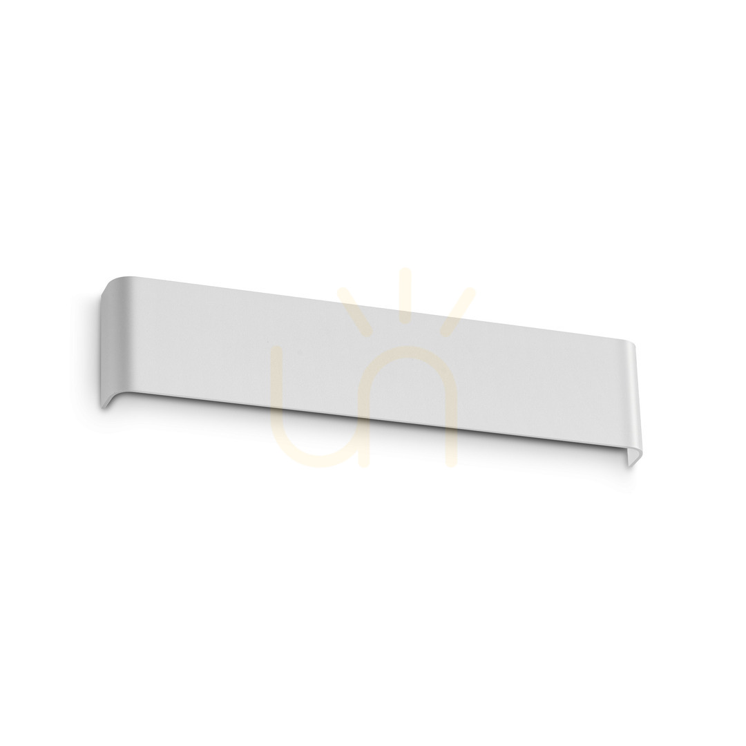 Nástenné svietidlo Ideallux Delta biele hliníkové 41 cm 366746
