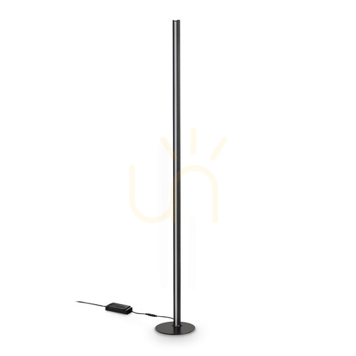 Kontrola Stojací lampa Ideallux DORICA LED 50W černá 190 cm 366128