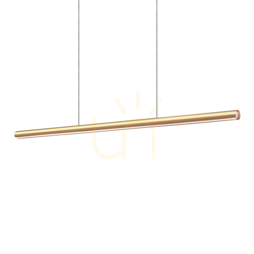Kontrola Závěsné LED světlo Ideallux DORICA měděné 140 cm 366432