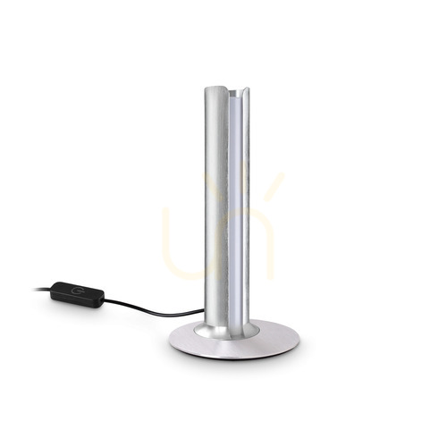 Kontrola Stolní lampa Ideallux DORICA 354149 stříbrná LED 8W stmívatelná ⌀13 cm