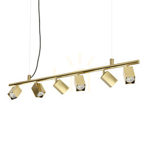 Závěsné svítidlo Ideallux DYNAMITE 371429 mosaz 6x GU10 115,5 cm 0 Závěsné svítidlo Ideallux DYNAMITE 371429 mosaz 6x GU10 115,5 cm small 0