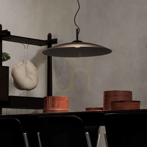Kontrola Závěsné světlo Ideallux Eclipse černé 60 cm GX53 338774