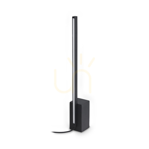 Kontrola Stolní lampa Ideallux Essence černá LED 12W 3000K 371900