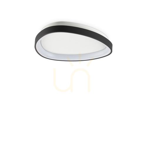 Kontrola Plafon Ideallux GEMINI 372044 černý LED 24W 4000K 42,5 cm
