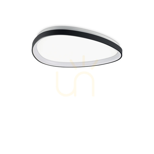Kontrola Plafon Ideallux GEMINI 372075 černý LED 30W 4000K Ø61 cm