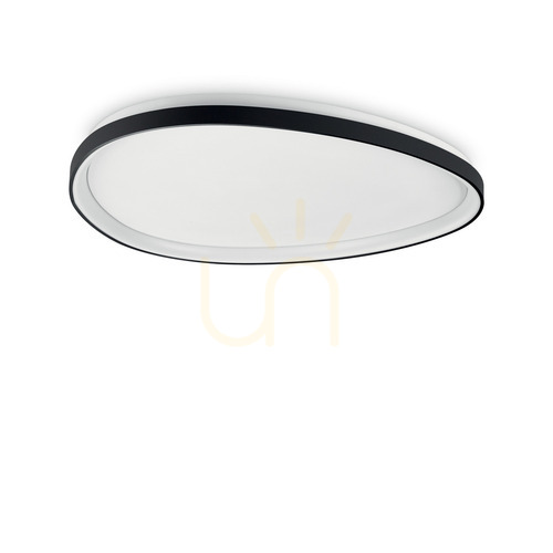 Kontrola Plafon Ideallux Gemini 372105 černý 81 cm 42W 4000K