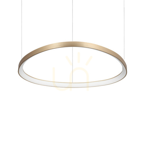 Kontrola Závěsné svítidlo Ideallux Gemini mosaz 81 cm 4000K LED 372204