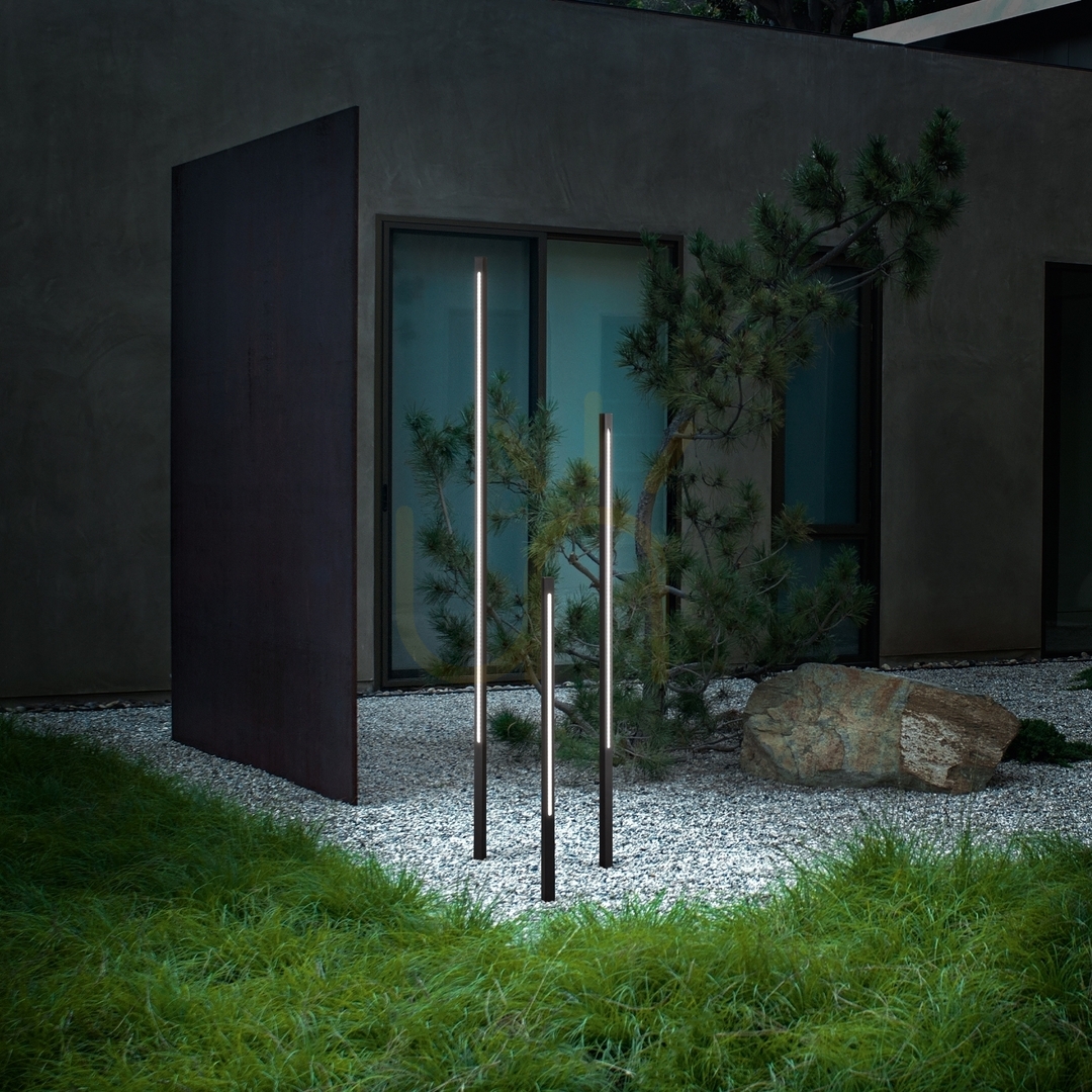 Pohled Venkovní stojací lampa Ideallux JEDI 372259 bronzová IP65 40 cm Venkovní stojací lampa Ideallux JEDI 372259 bronzová IP65 40 cm