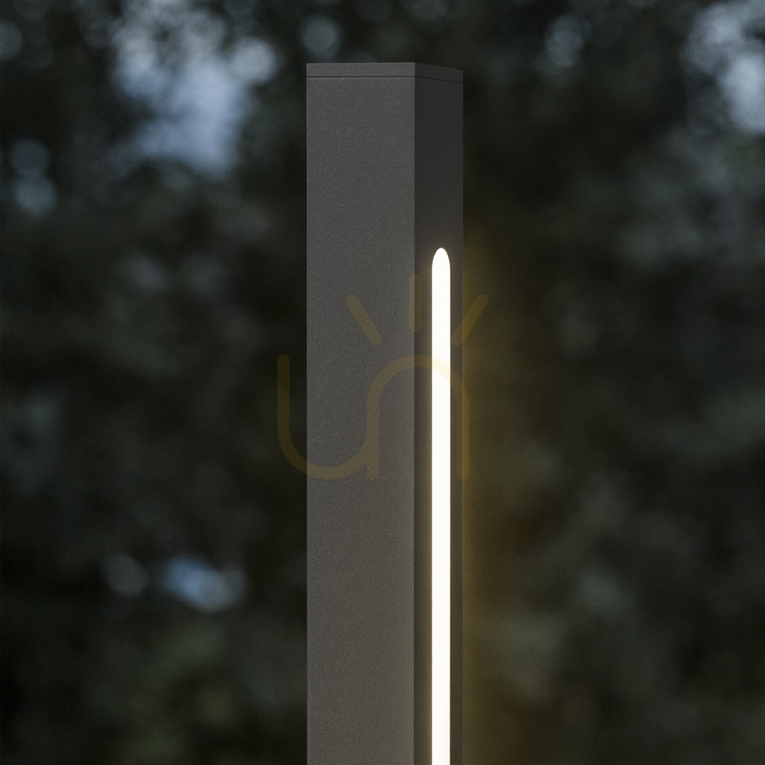 Kontrola Venkovní stojací lampa Ideallux JEDI 372297 bronzová IP65 160,5 cm Venkovní stojací lampa Ideallux JEDI 372297 bronzová IP65 160,5 cm