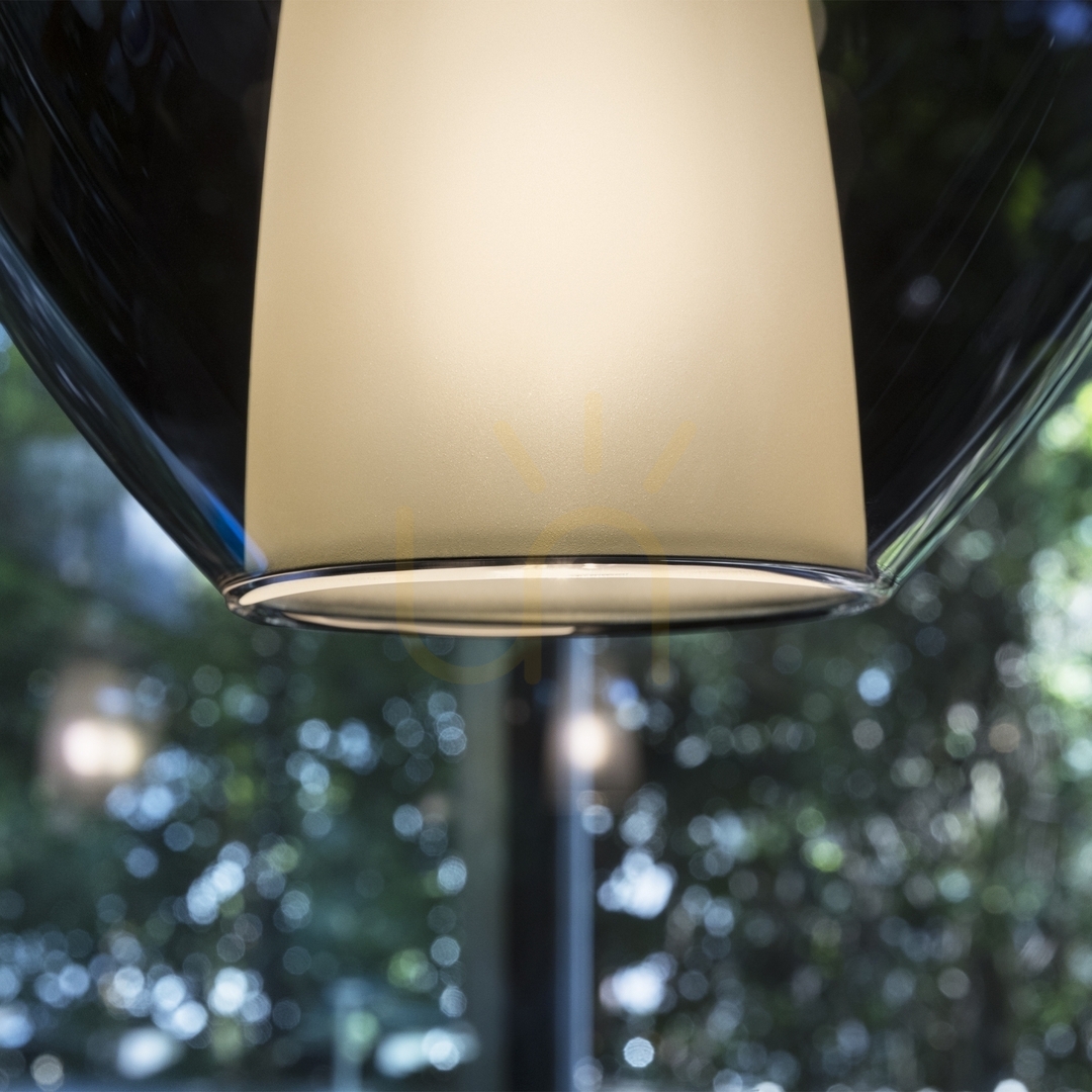 Zobrazit Závěsné svítidlo Ideallux KALIQUE 359984 tónované sklo chrom 18 cm Závěsné svítidlo Ideallux KALIQUE 359984 tónované sklo chrom 18 cm