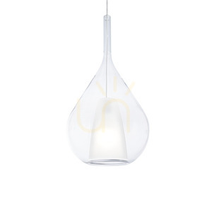 Závěsné svítidlo Ideal Lux Kalique transparentní sklo chrom 28 cm 359793 0 Závěsné svítidlo Ideal Lux Kalique transparentní sklo chrom 28 cm 359793 small 0