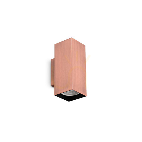 Kontrola Nástěnné svítidlo Ideallux LOOK 370354 měděné 2x GU10 15 cm