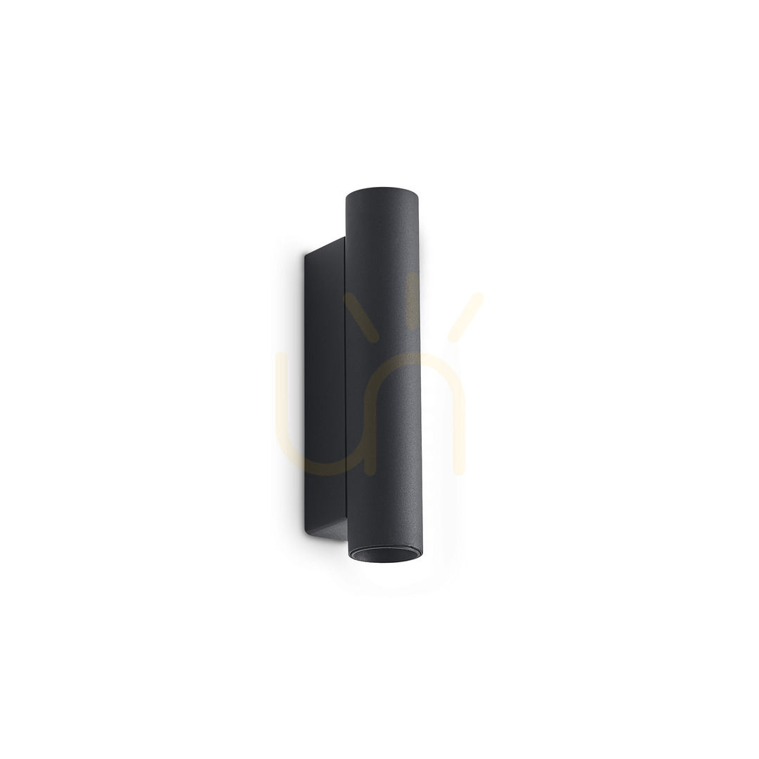 Aplică LED Ideallux LOOK 353333 negru 2x9W 3000K Ø3 cm