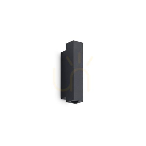 Kontrola Nástěnné světlo Ideallux LOOK 353357 černé 2x LED 3000K 15 cm