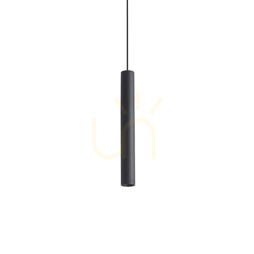 Kontrola Závěsné svítidlo Ideallux LOOK černé 6 cm LED 11,5W 3000K 371078