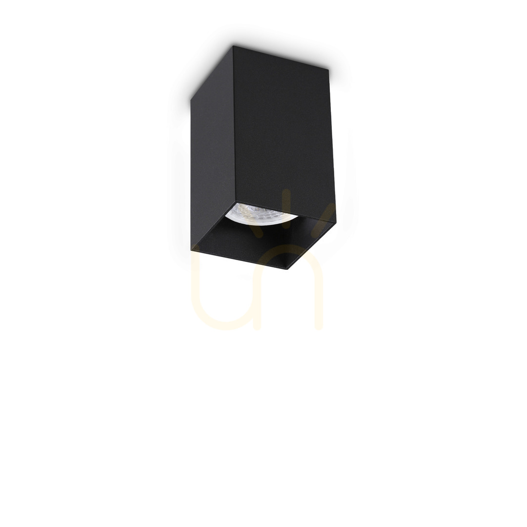 Kontrola Plafon stropní bodové svítidlo Ideallux LOOK černé GU10 1x28W 353845 Plafon stropní bodové svítidlo Ideallux LOOK černé GU10 1x28W 353845