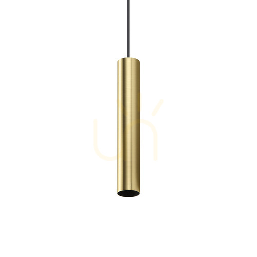 Kontrola Závěsné svítidlo Ideallux LOOK mosaz 4 cm GU10 371597