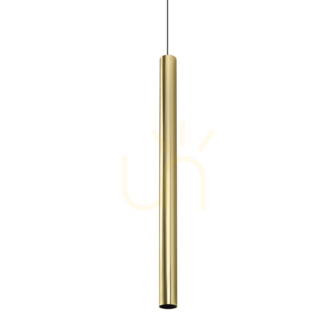 Kontrola Závěsné svítidlo Ideallux LOOK mosaz 6 cm GU10 371634 Závěsné svítidlo Ideallux LOOK mosaz 6 cm GU10 371634