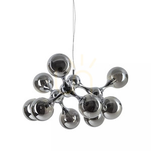 Závěsné svítidlo Ideallux NODI 370002 chrom 9xE14 průměr 80 cm 1 Závěsné svítidlo Ideallux NODI 370002 chrom 9xE14 průměr 80 cm small 1