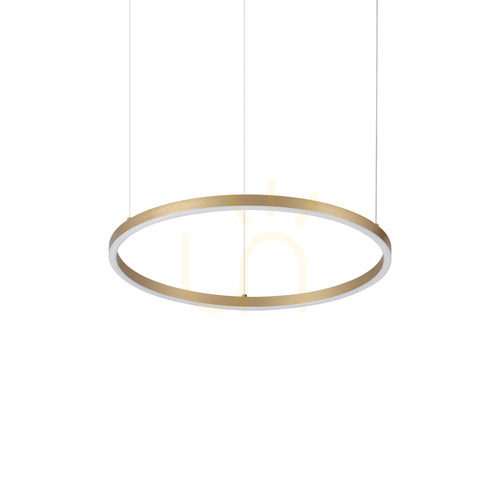 Kontrola Závěsné svítidlo Ideal Lux Oracle Slim mosaz 50 cm 3000K 370408