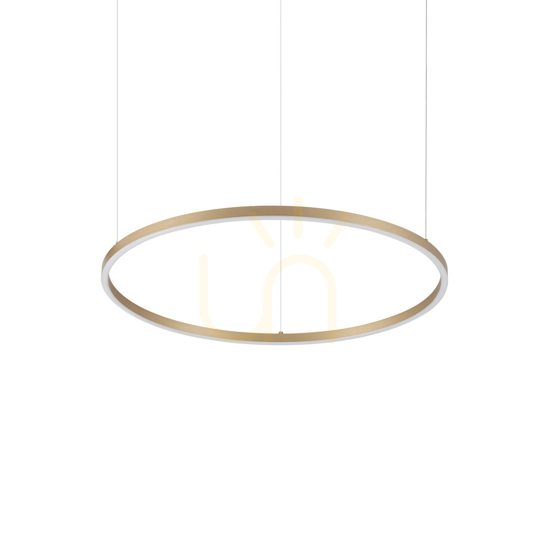 Kontrola Závěsné svítidlo Ideal Lux Oracle Slim mosaz 70 cm LED 3000K 370446 Závěsné svítidlo Ideal Lux Oracle Slim mosaz 70 cm LED 3000K 370446