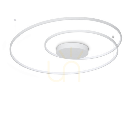 Kontrola Plafon Ideallux OZ 352428 bílý LED 3000K Ø100 cm