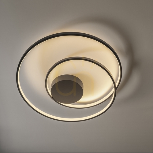 Kontrola Plafon Ideallux OZ 364995 černý LED 100 cm 3000K