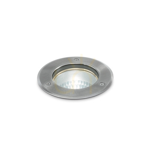 Kontrola Zapuštěné svítidlo Ideallux PARK stříbrné GU10 IP67 10,5 cm 351780