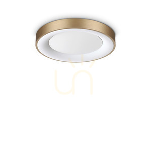 Plafon Ideallux Planet 351773 LED 20W mosazný, černý detail, 40 cm small 0