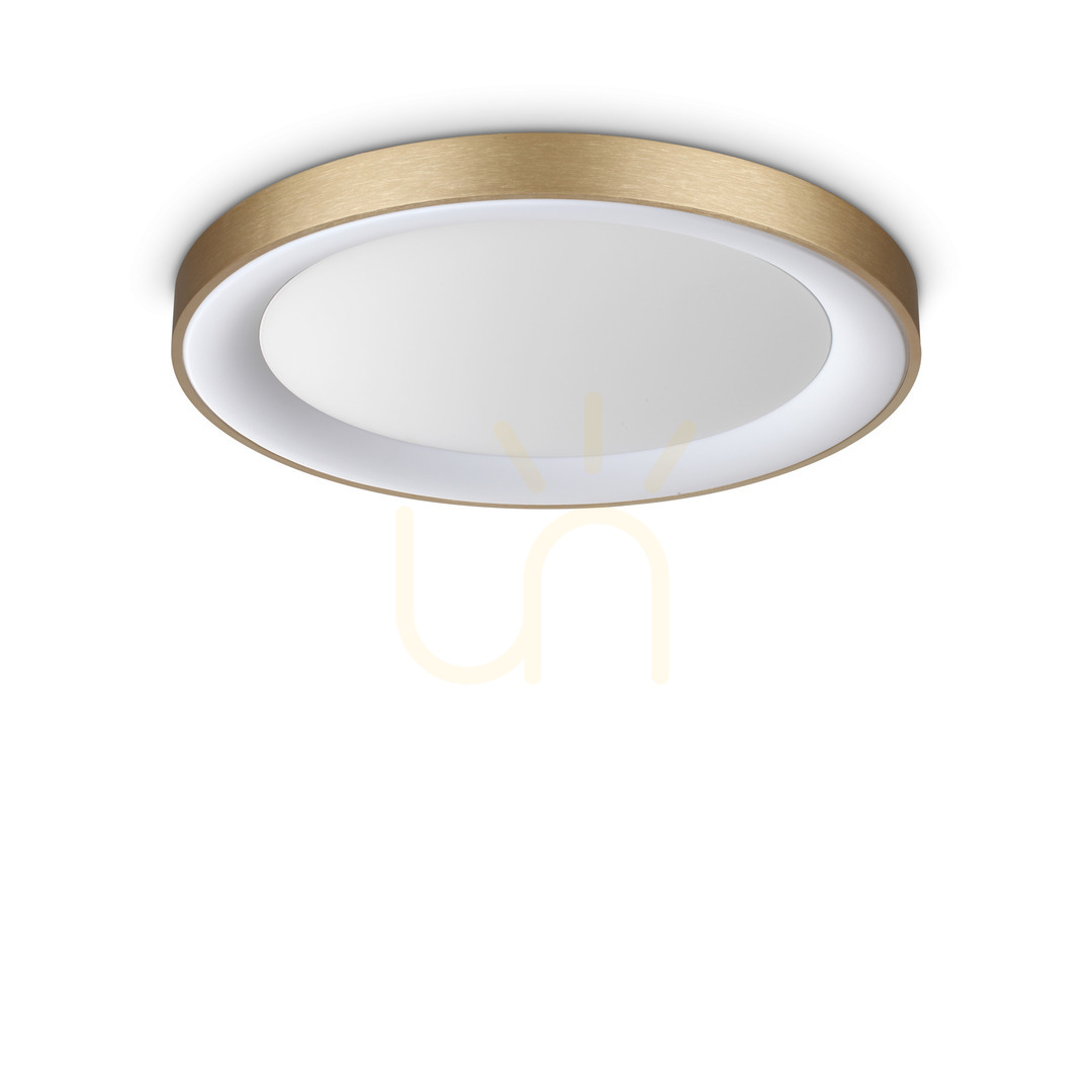 LED stropné svietidlo Ideallux Planet 370668 čierne 60 cm 29W