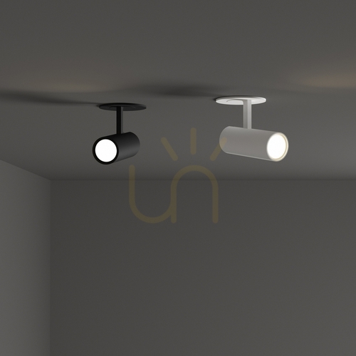 Kontrola Zapuštěné svítidlo Ideallux PLAY 364667 černé 13W LED 3000K ⌀6 cm