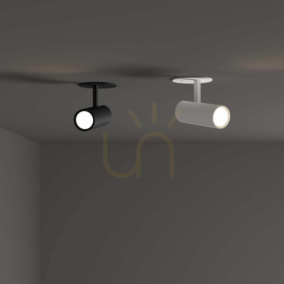 Pohled Zapuštěné svítidlo Ideallux PLAY bílé 13W 4000K 6 cm 370880 Zapuštěné svítidlo Ideallux PLAY bílé 13W 4000K 6 cm 370880